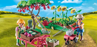 Playmobil - 71380 - Starter Pack Jardiniers et potager