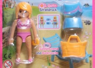 Playmobil - 30790624-ger - Beach Girl. With Suncream and Beach Bag
