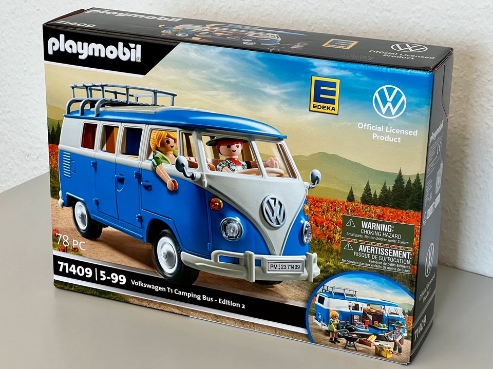 Playmobil VOLKSWAGEN combi T1 - playmobil camping car 