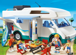 Playmobil - 6671-usa - Camping-car familial