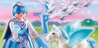 Playmobil - 5354 - Winterkönigin mit Pegasusbaby 'Schneeflocke'
