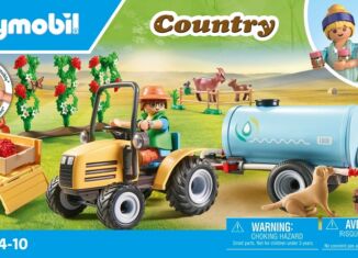 Playmobil - 71442 - Tractor with trailor and tank