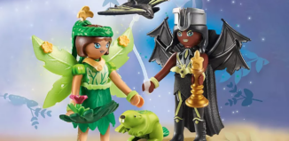 Playmobil - 71350 - Forrest Fairy & Bat Fairy with Soul Animals