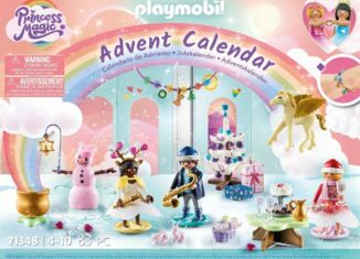 Playmobil - 71348 - Adventskalender Weihnachtsfest unter dem Regenbogen