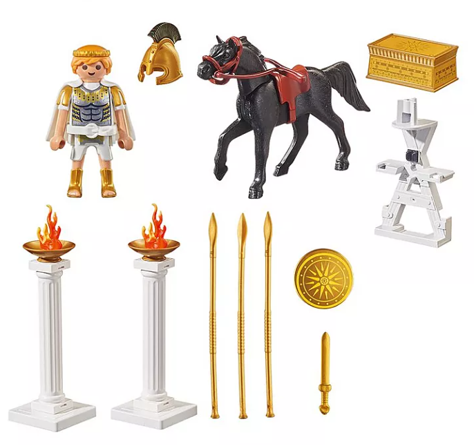 Playmobil 70950 - Alexander the Great - Back