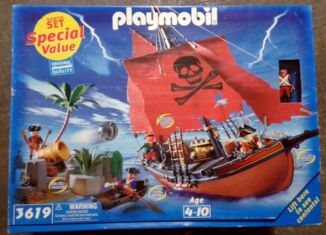 Playmobil - 3619-usa - pirates starter set