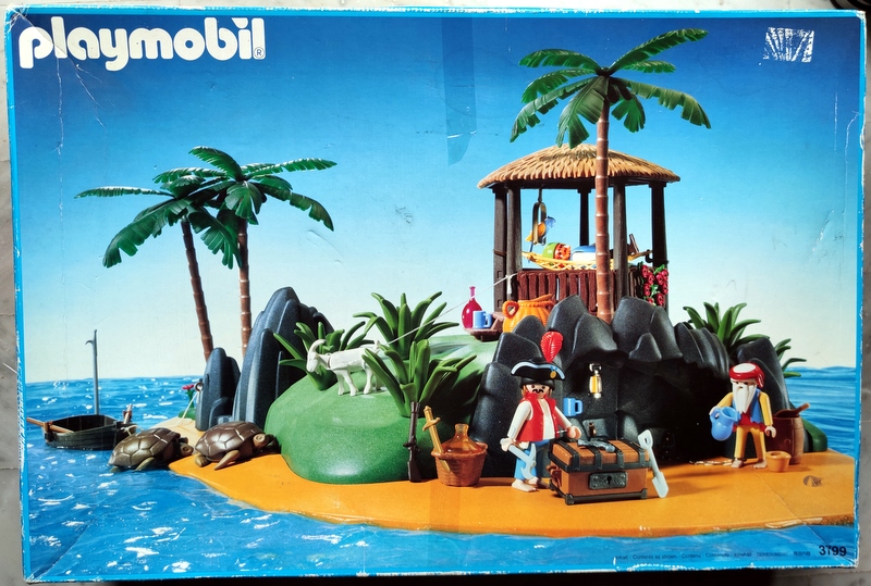 Playmobil 3799v1 - Treasure island - Box
