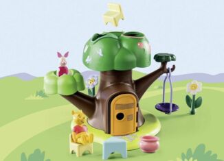 Playmobil - 71316 - 1.2.3 & Disney: Winnie's & Piglet's Tree House