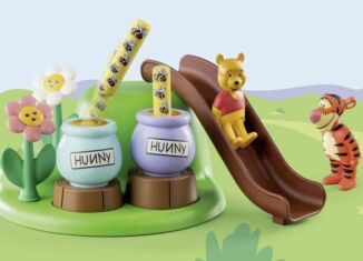 Playmobil - 71317 - 1.2.3 & Disney: Winnie's & Tigger's Bee Garden