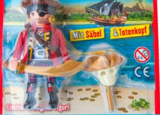 Playmobil - 30790784-ger - Pirate Captain with saber and skull