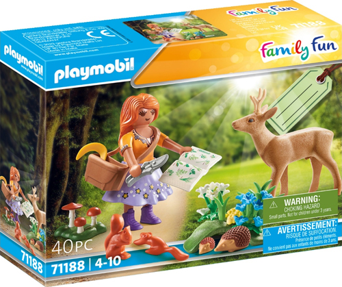 Playmobil 71188 - Herb Collector with forrest animals - Box