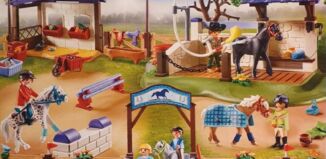 Playmobil - 70871-ger - Horse show with horse cleaning area