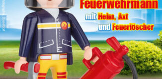 Playmobil - 30797184-ger - Feuerwehrmann mit Axt und Feeurlöscher