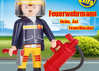 Playmobil - 30797184-ger - Feuerwehrmann mit Axt und Feeurlöscher