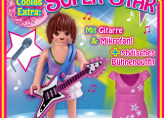 Playmobil - 30794103-ger - Super Star with guitar and microphon