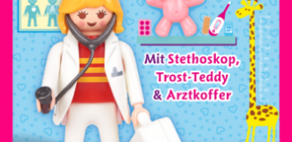 Playmobil - 30794943-ger - Pediatrician with Teddy und case