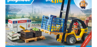 Playmobil - 71528 - Forklift Truck with Cargo