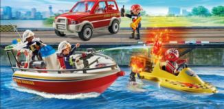 Playmobil - 71569 - Feuerwehreinsatz auf dem Wasser