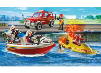 Playmobil - 71569 - Feuerwehreinsatz auf dem Wasser