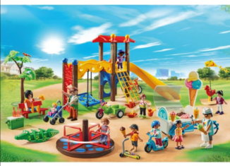 Playmobil - 71571 - Kinderspielplatz mit Eiswagen