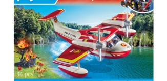 Playmobil - 71463 - Firefighting Sea plane with extinguishing function
