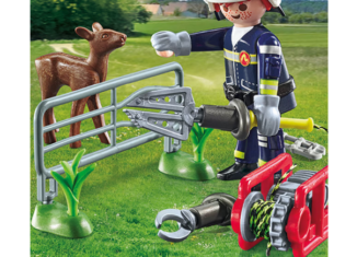 Playmobil - 71467 - Firefighting Mission: Animal Rescue