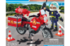 Playmobil - 71466 - Pompier et moto