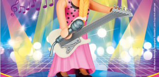 Playmobil - 30797204-ger - Popstar with microphone and guitar