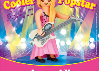 Playmobil - 30797204-ger - Popstar with microphone and guitar