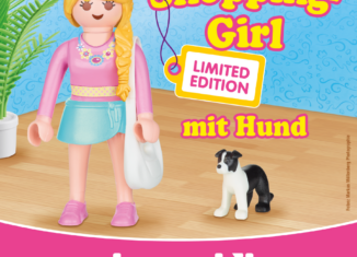 Playmobil - 30797224-ger - Shopping girl and dog
