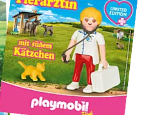 Playmobil - 30797194 - Vet with kitten