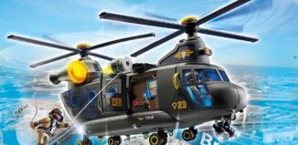Playmobil - 71149 - Hélicoptère de transport des forces spéciales