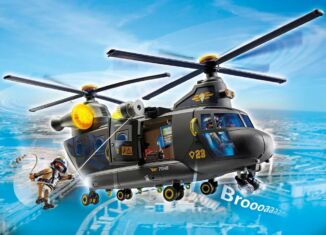 Playmobil - 71149 - Tactical Unit - Rescue Aircraft - Detail Playmobil - 71149 - Tactical Unit - Rescue Aircraft