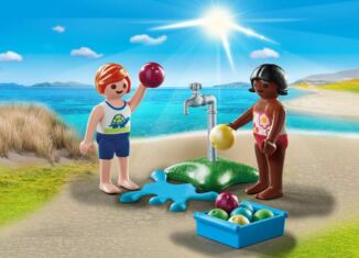 Playmobil - 71166 - Enfants et ballons d'eau
