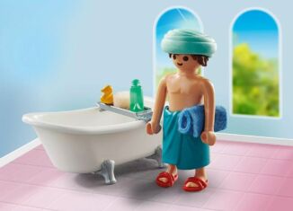 Playmobil - 71167 - Homme et baignoire - Detail Playmobil - 71167 - Homme et baignoire