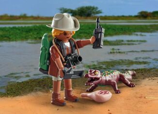 Playmobil - 71168 - Researcher with young caiman