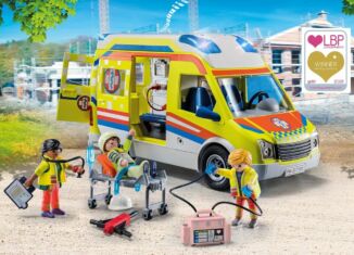 Playmobil - 71202 - Ambulancia con luz y sonido