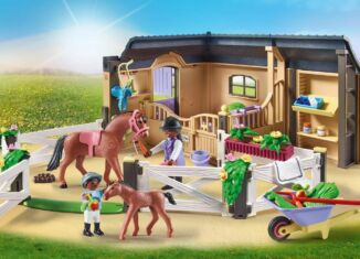 Playmobil - 71238 - Etable et carrière pour chevaux