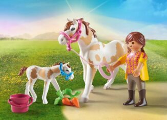 Playmobil - 71243 - Horse with foal