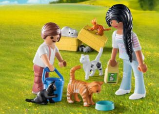 Playmobil - 71309 - Cat Family