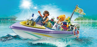 Playmobil - 71366 - Honeymoon Speedboat Trip