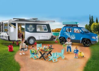 Playmobil - 71423 - Wohnwagen mit Auto