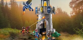 Playmobil - 71483 - Tourelle des chevaliers de Novelmore avec dragon