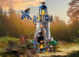 Playmobil - 71483 - Torre de caballeros con herrero y dragón