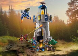 Playmobil - 71483 - Tourelle des chevaliers de Novelmore avec dragon