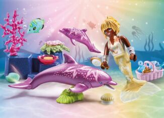 Playmobil - 71501 - Sirène avec dauphins