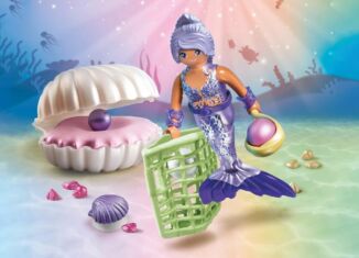 Playmobil - 71502 - Sirène avec coquillage et perle