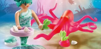 Playmobil - 71503 - Sirena con pulpo que cambia de color