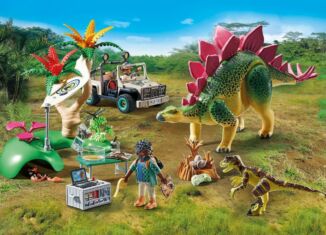 Playmobil - 71523 - Campement des explorateurs avec dinosaures