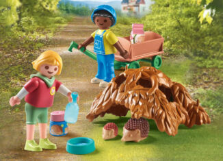 Playmobil - 71512 - Children and hedgehogs